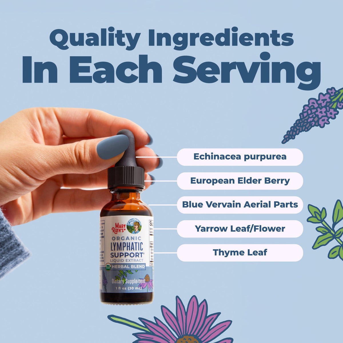 Organic Lymphatic Support Herbal Blend
