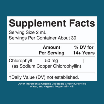 Vegan Liquid Chlorophyll Drops